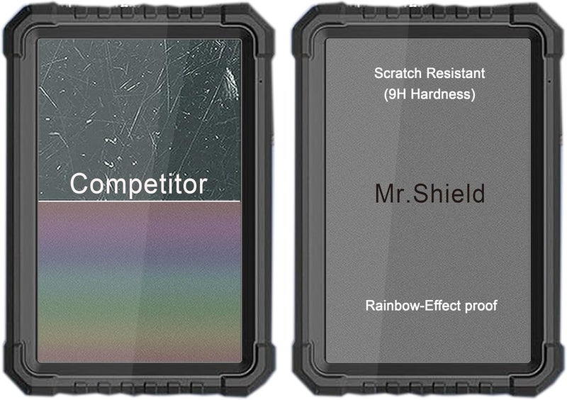 Mr Shield Screen Protector compatible with LAUNCH X431 PRO3S+ Elite (Sized 222mm x 141mm) [Tempered Glass] [2-PACK] [Japan Glass with 9H Hardness] - Image 5